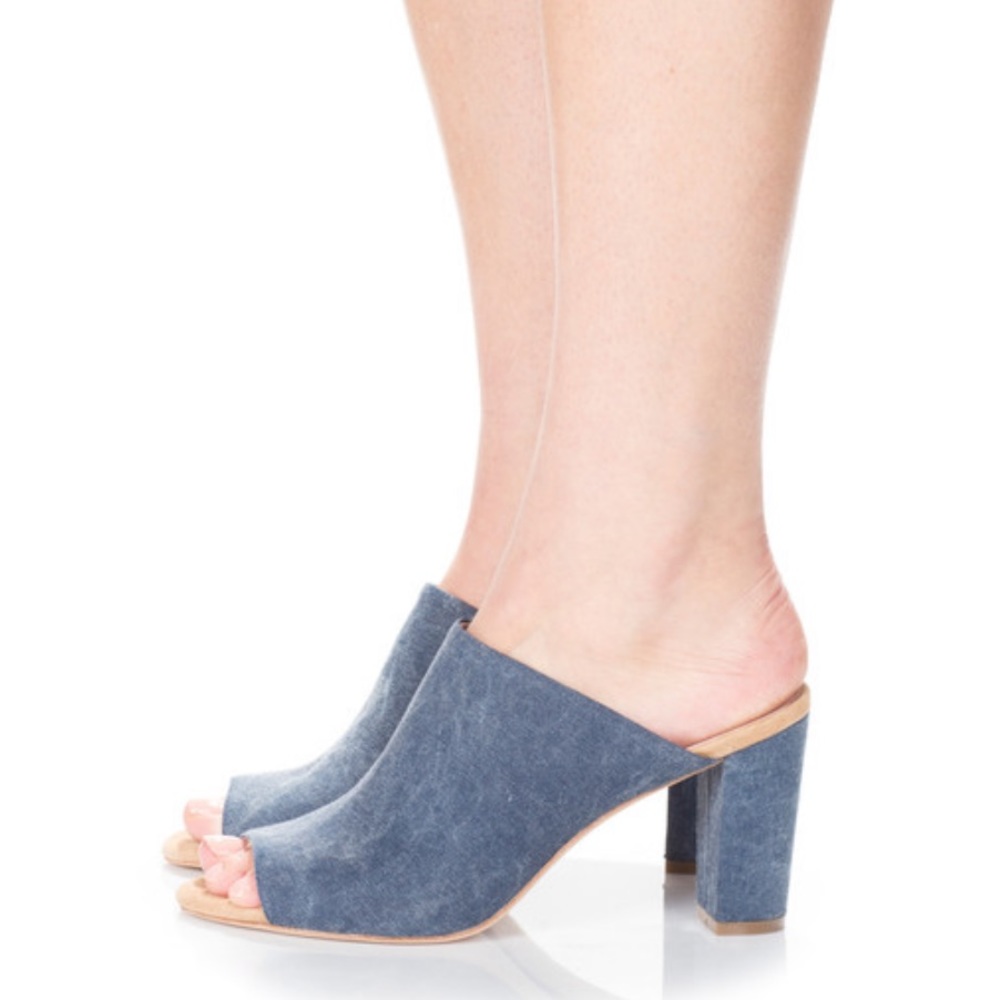 Charlotte Stone denim heels - Picture 3 of 15